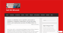 Desktop Screenshot of haitinominustah.info