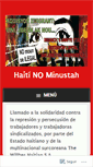 Mobile Screenshot of haitinominustah.info